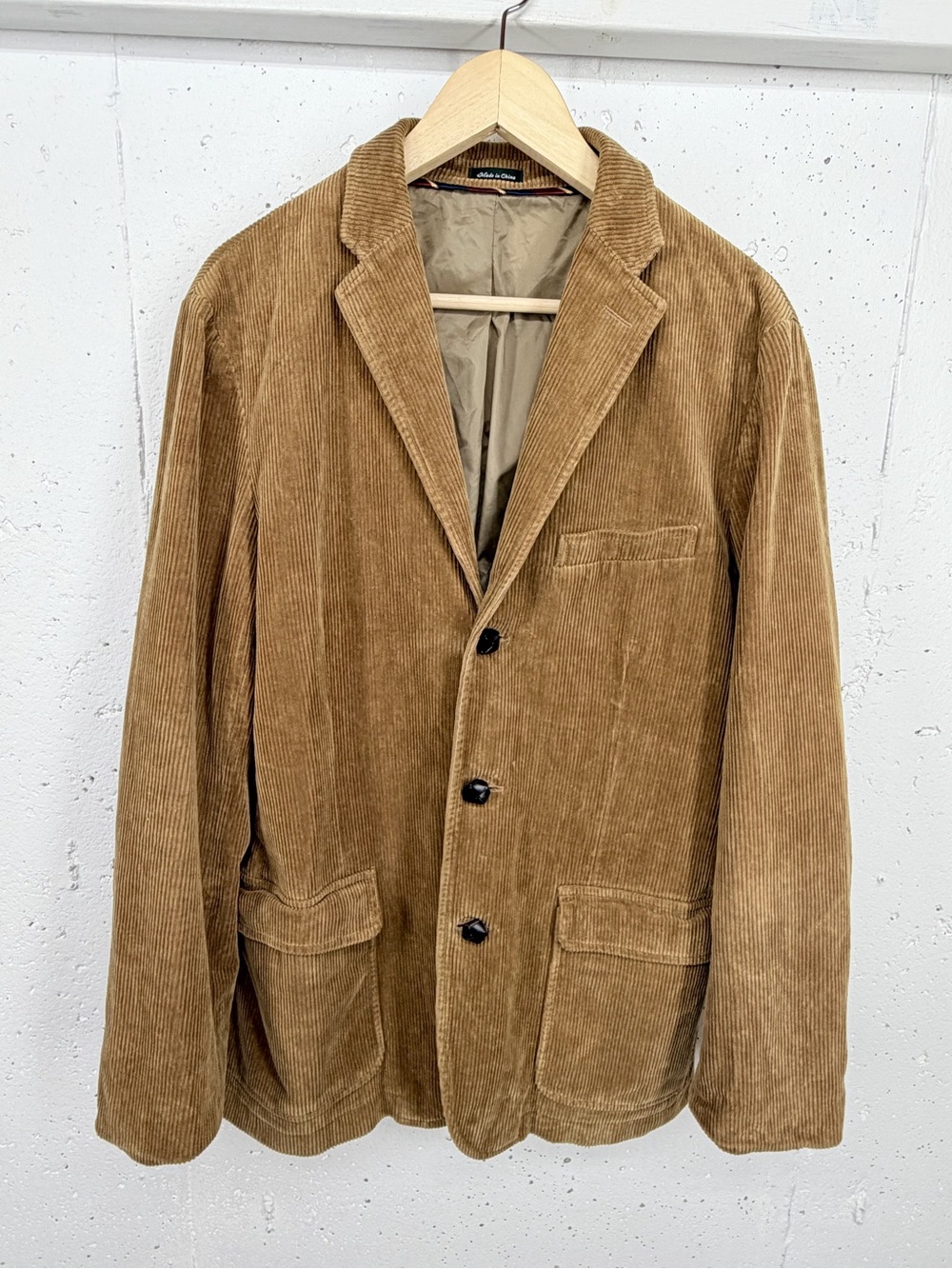 Vintage J. Crew Men’s Medium Brown Corduroy Suede Elbow Patch Blazer